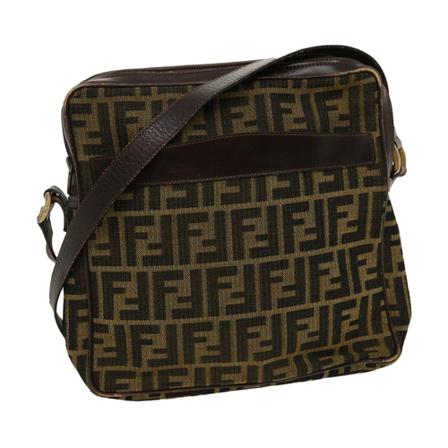 Fendi Vintage, Shoulder Bags Bruin, Dames, Maat:ONE Size