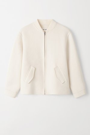Soft Goat - Bomber Jacket - Cashmere jacket - XS - Creme