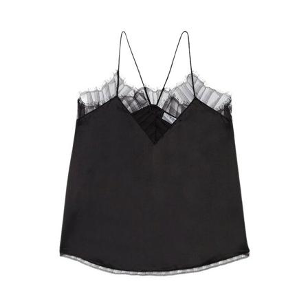 Iro, Sleeveless Tops Zwart, Dames, Maat:XS