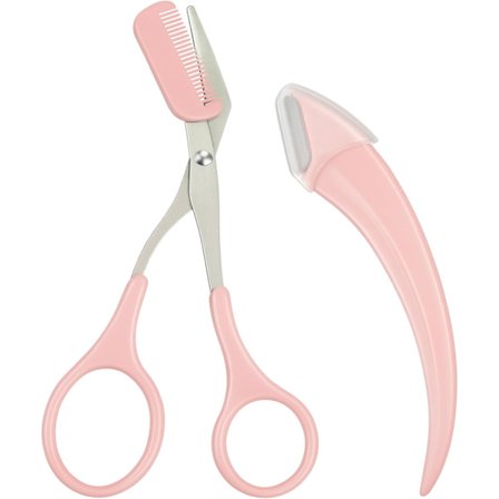 Säkerhet halvmåneformad ögonbrynstrimmer, mikro-precision manuell hårborttagning och ögonbrynsformande rakblad.