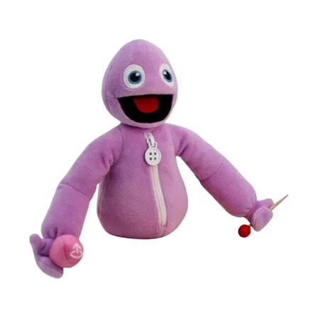 Yeeps Gem og Leg Plys Yeeps Plys Din Bards Nye Bedste Ven! Hyg Dig med Dette Bedårende, Interaktive Legetøj til Fantasifuld Leg Lilla Purple 1...