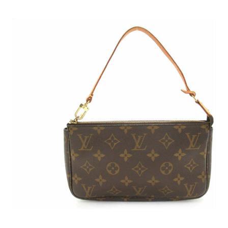 Louis Vuitton Vintage, Pre-owned Pochette Accessoires Monogram Bag Bruin, Dames, Maat:ONE Size