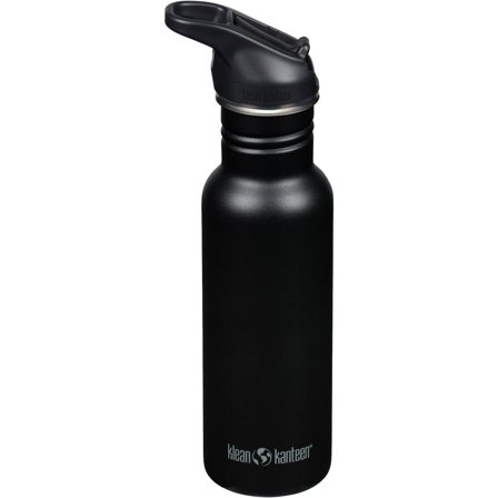 Klean kanteen Classic Narrow Flip Sport drikkeflaske 532 ml, svart