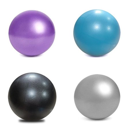 4 stk. Mini Pilates Bolde til Yoga Fitness Stabilitet Barre Balance Træning Fysioterapi