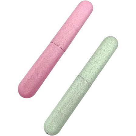 2 st tandborstfodral, tandborst resefodral, bärbar tandborste