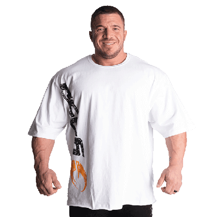 T-shirts Gasp Iron Tee, White - Bodyman.dk