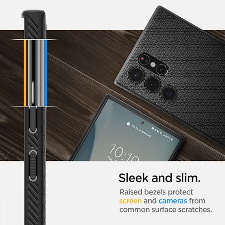 SPIGEN LIQUID AIR GALAXY S22 ULTRA MAT SORT