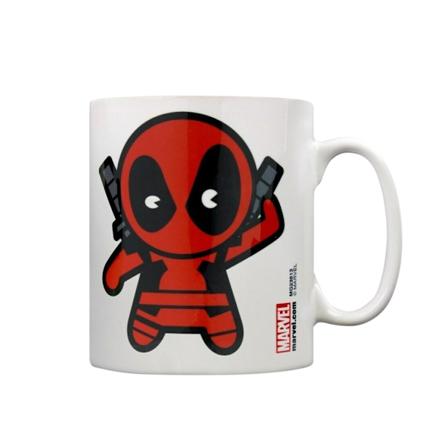 Marvel Kawaii Deadpool Mugg En Storlek Vit/Röd White/Red One Size