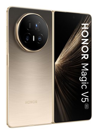 HONOR Magic V5 7.95 Inch 5G Qualcomm Snapdragon 8 Elite 16GB RAM 512GB Storage Dawn Gold Mobile Phone