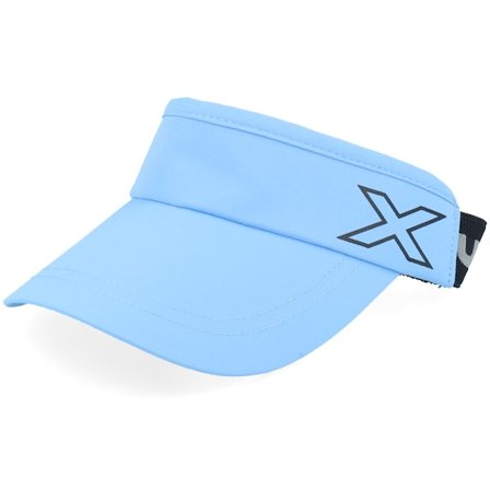 2XU - Blå visor Keps - Performance Azure Blue/Black Visor @ Hatstore