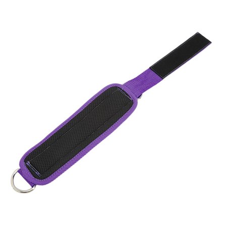 Justerbar Fitness Ankelstropp D Ring Mansjett Ben Trening Styrke Sport Føtter Beskyttelse Lilla