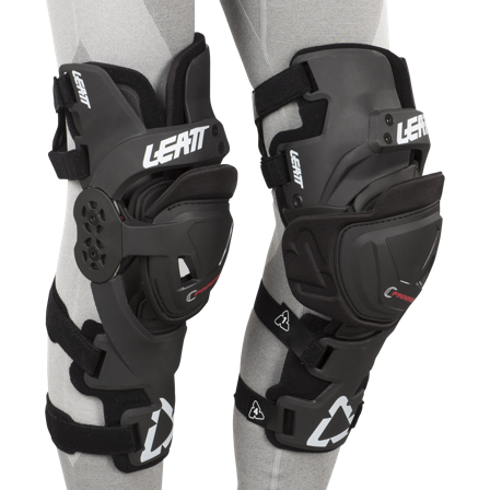 Knæskinner Leatt C-Frame Junior Sort