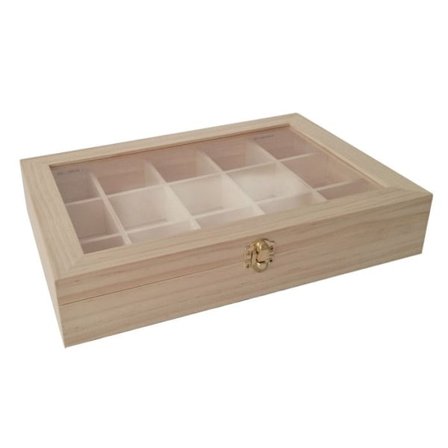 Teepussi laatikko 31,5 x 22 cm