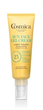 Cosmica Sun Face Gel Cream solkrem SPF 25 50 ml