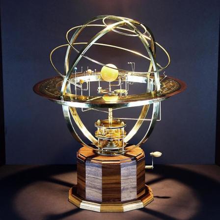 Retro Grand Orrery modell av solsystemet Hjem Stue Soverom Dekorasjon Innflyttingsfest, Bursdagsgave, Gaver -hg