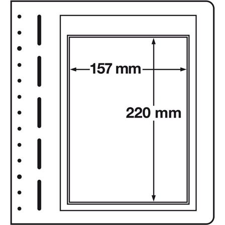 LB-blade - 1 lomme (157×220mm) - 1 stk.