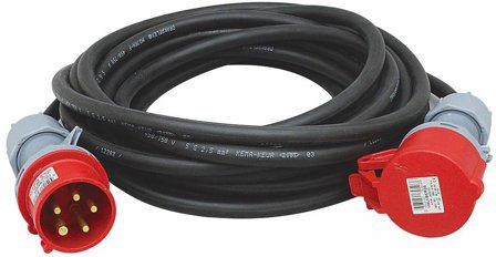 Malmbergs Skjøtekabel 5m 5G2,5mm² IP44