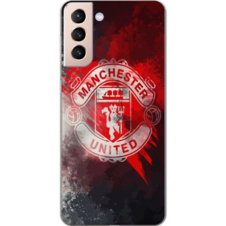 Yhteensopiva Puhelinkuori Samsung Galaxy S21 Manchester United