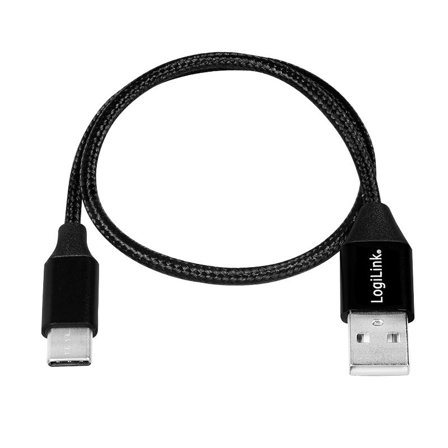 LogiLink - USB 2.0 cable USB-A male to USB-C male, 1m