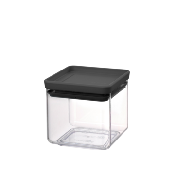 Förvaringsburk fyrkantig Brabantia Tasty+ Mörkgrå