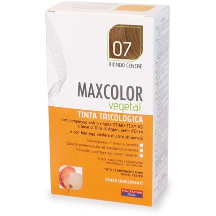 Max Color Vegetal Tinta 07 Biondo Cenere 140ml