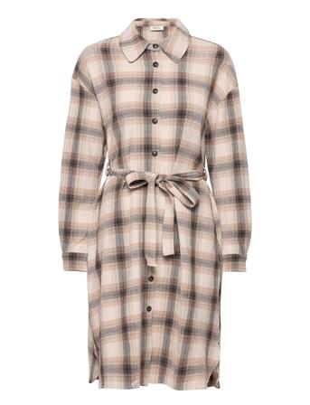 Fred Shirt Dress Cream Modström