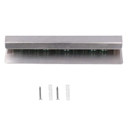 20CM Veggmontert Billettstativ i Rustfritt Stål Slide Check Holder for Kjøkken