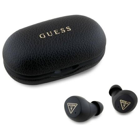 Guess TWS In-Ear Hovedtelefoner Bluetooth Kornet Klassisk Logo - Sort