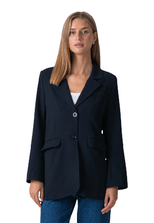 TeeShoppen Claire Oversized Kavaj Kavajer Dam M