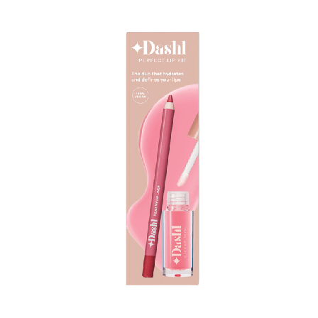 DASHL Perfect Lip Kit Läppstift Unisex Rosa 3,9ml & 1,2g
