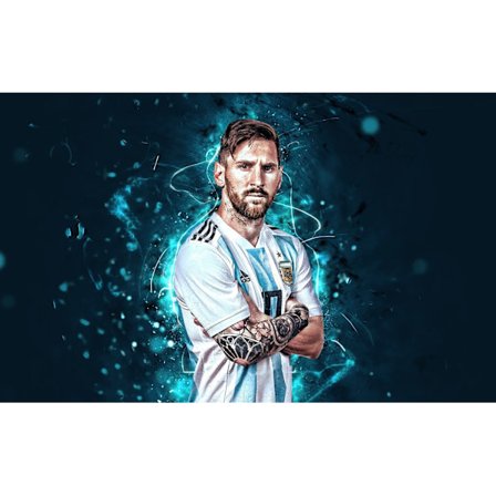 Messi Plakat Størrelse 50×70 CM[GKS]