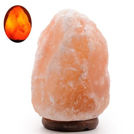 Himalajan suolakivimäinen lamppu - TD - 18-20 cm - 2-3 kg - Sisätilat - Trooppinen tyyli