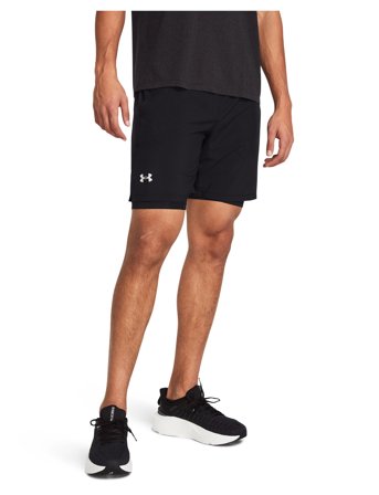 Under Armour Ua Launch 7'' 2-In-1 Shorts - Black - M