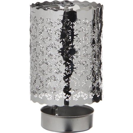 House of Seasons Tea Light Holder 7cm Snowflake