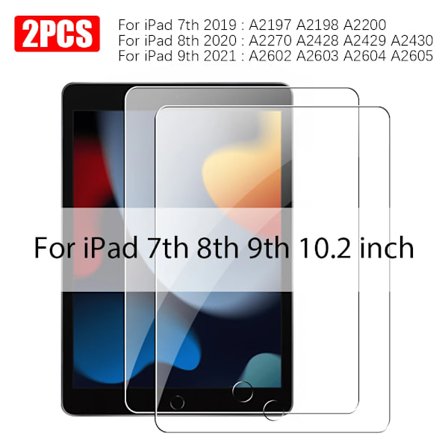 2 st Härdat Glas Skärmskydd kompatibelt Ipad Pro 12.9 12 9 11 2022 10 10:e 9:e Gen 10.9 Air 5 4 3 2 1 Mini 6 7:e 8:e 10.2 Film