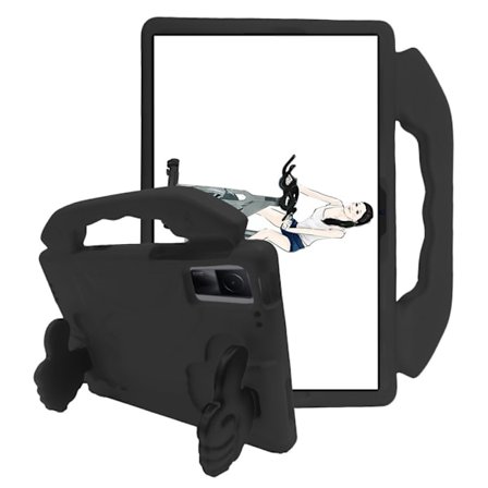 SKALO Samsung Tab A9+ Thumb Up Lasten Suojakotelo- Musta