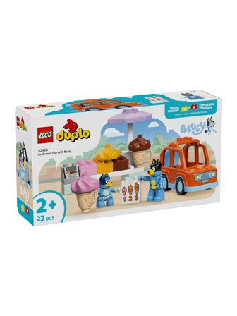 Lego DUPLO Bluey Lego unisex Ice Cream Trip with Bluey, ref.: 10458, trade line: DUPLO Bluey, material:plastic