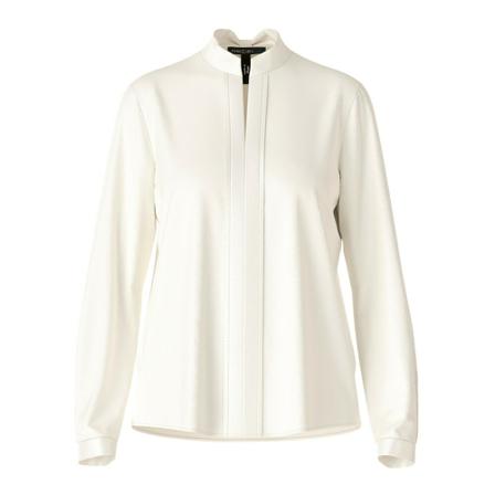 Marc Cain blouse TA 51.03 W01 110 A , Beige , Dames , Maat: M