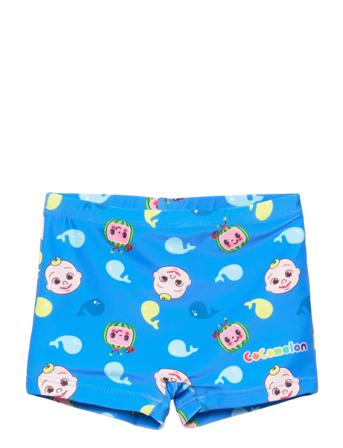 Swmim-Short Badeshorts Blå Cocomelon*Betinget Tilbud