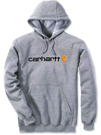 Carhartt Workwear Carhartt M's Signature Logo Sweatshirt Heather Grey