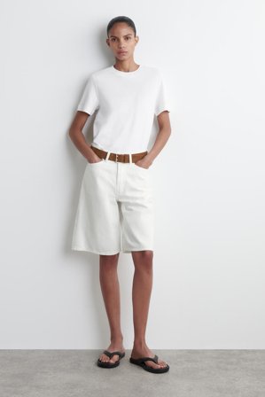 COS Klasyczny T-Shirt in Biały