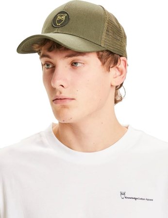 Knowledge Cotton Apparel Pacific Twill Trucker Cap Unisex caps translation missing: en.shared.elasticsearch.filter.color.not_defined OneSize