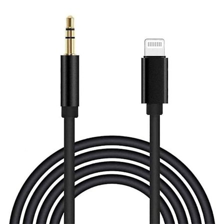 Aux-kaapeli iPhonelle, Apple Mfi -sertifioitu Lightning - 3,5 mm:n aux-kaapeli autoon, yhteensopiva iPhone 13 13 Pro 12 11 Xs Xr X 8 7 6 iPad Ipod -