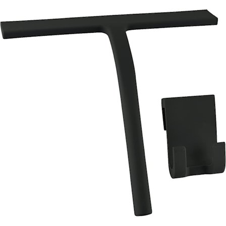 Silikon dusjnalle, svart silikonnalle, dusjskrap