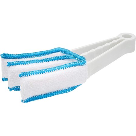 Amazon Basics Duster, enkelpack, blå&vit