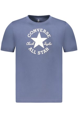 Converse T-shirt Maniche Corte Bambino Blu