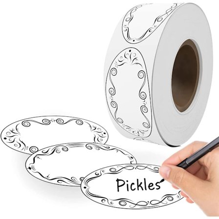 Etiketter Klistremerker Matlagring Klistremerker Flaskeetiketter