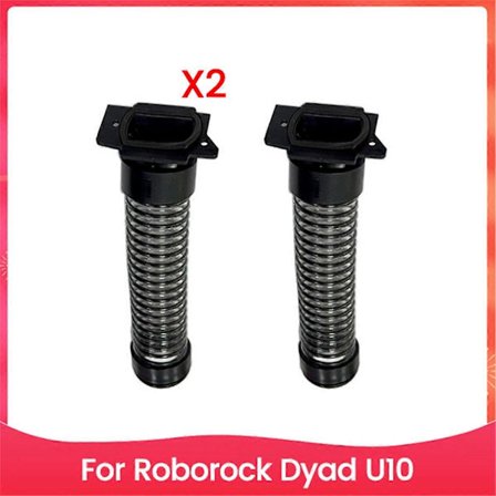 2 STK Vakuum PU Slange Tilbehør for Roborock Dyad U10 Gulvvasker Børstehode Reservedeler Erstatning