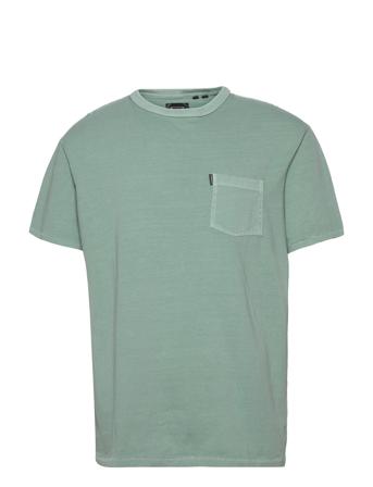 Vintage Surf Ranchero Pkt Tee T-shirt Grøn Superdry