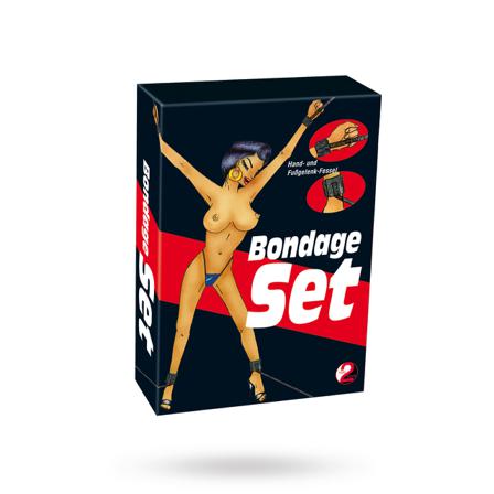 Bondage Set (Håndledd og ankler) - Vuxen.no - pisker, bondage, tau, teip, klemmer, halsbånd, kilere, gags, seler & fetish.